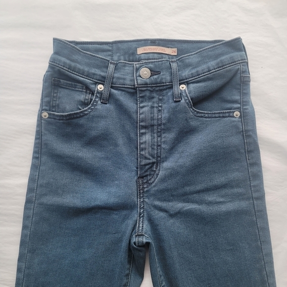 Levi's Mile High Super Skinny Filiforme Altitude Sz26 - Picture 11 of 11